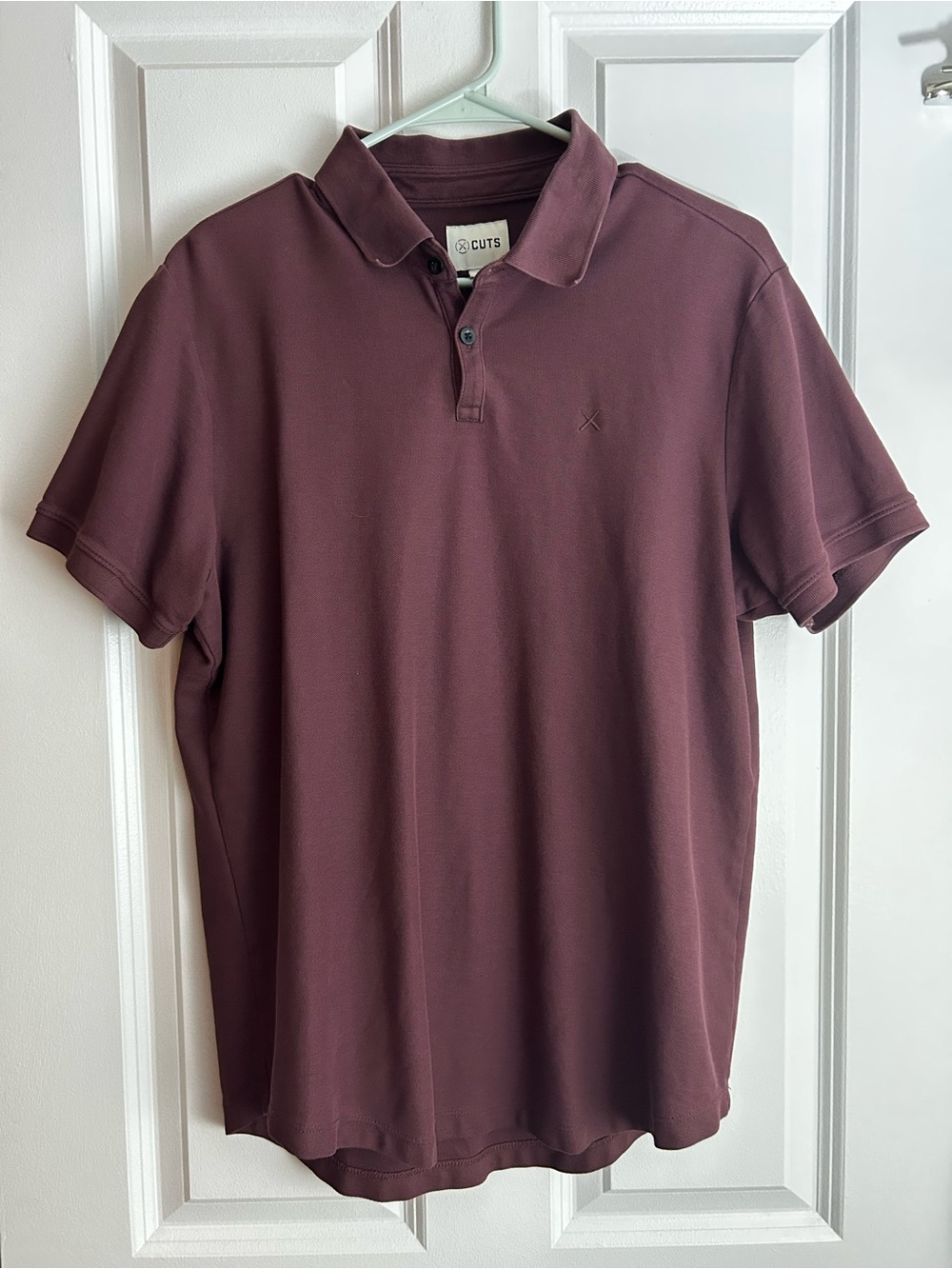 Cuts Clothing Men’s Burgundy Polo